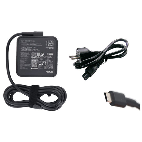 [ORGINAL] Asus Chromebook C423NA Laptop Charger - 20V 3.25A 65W Type C