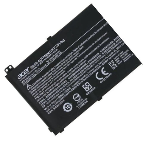 [ORIGINAL] Acer TravelMate X3410-M-85VQ Laptop Battery - 11.55V 61.9W AC17A8M