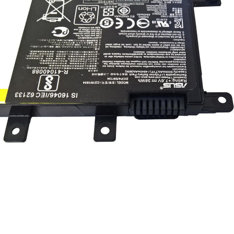 BUY [ORGINAL] Asus VivoBook X542UA Laptop Battery - 7.6V 38Wh C21N1634