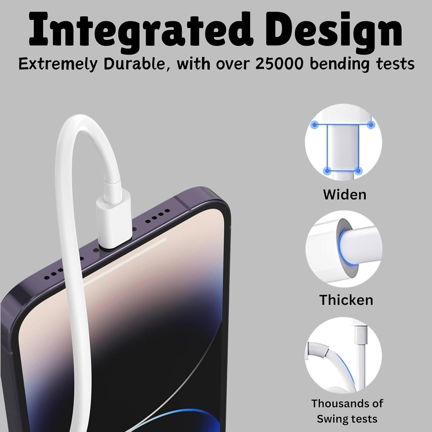 iPhone 13 Charger – Original USB-C to Lightning Fast Charging Cable