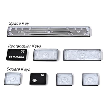 New A2338 US Keyboard Keys Keycaps For Macbook Pro 13" M1 Keycap Key Cap 2020