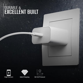 iPhone 15 Charger Adapter – Original 20W USB-C Fast Charging Power Adapter