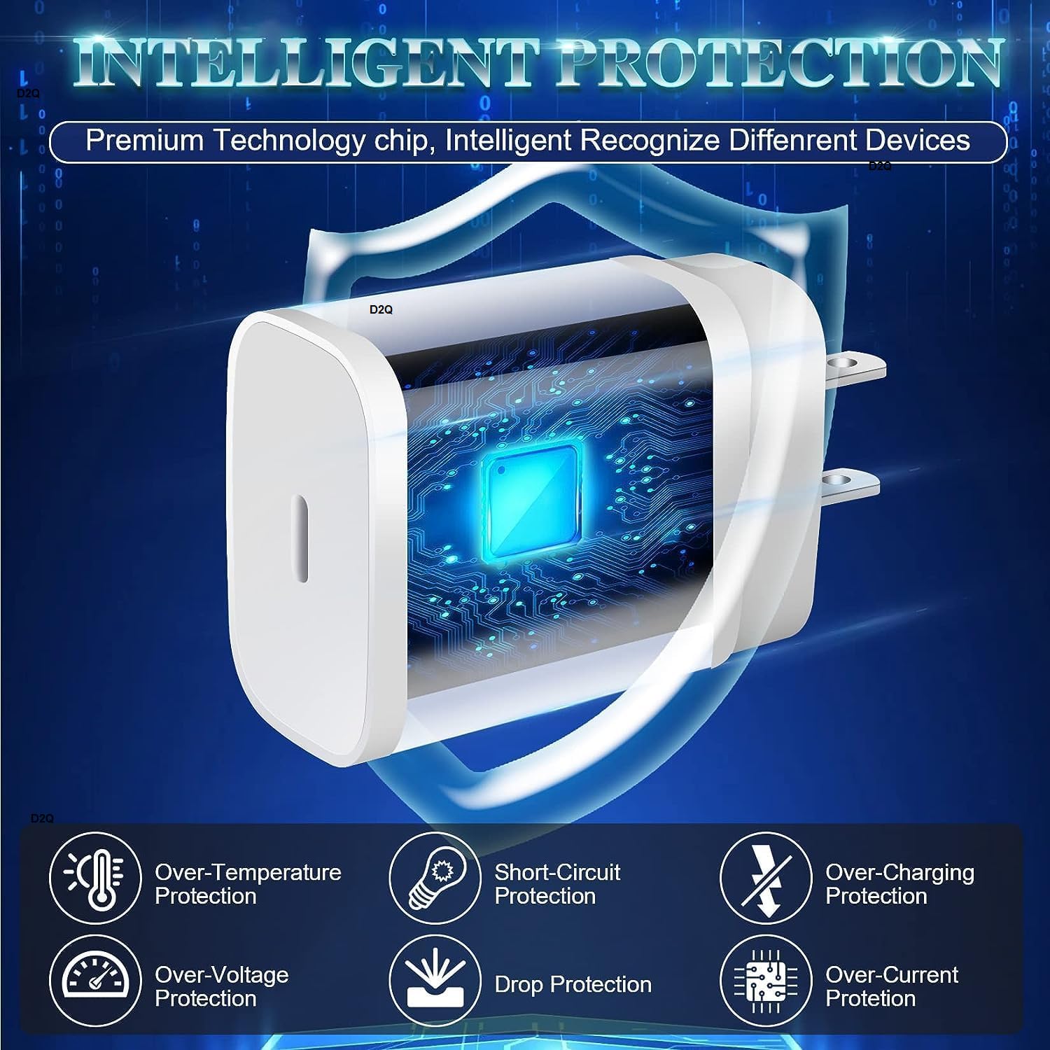 iPhone 12 Pro Charger – 20W USB-C Fast Charging Adapter