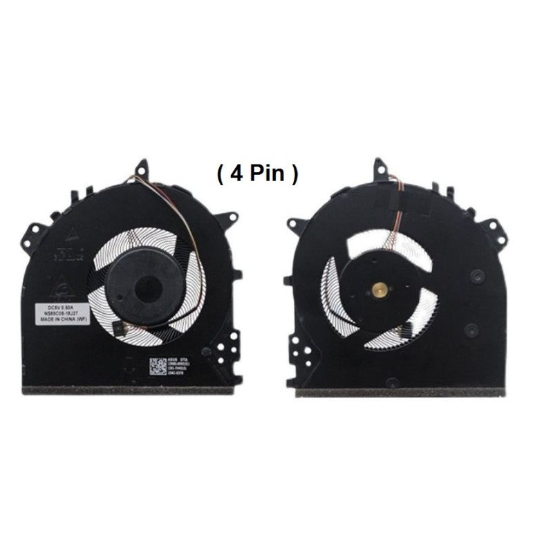 Fan For Asus VivoBook 15 Y5100U, X512, X512U, X512UA, X512DA, X512DK, X512FA, X512FB, F512, X412, X712 Series CPU Cooling Fan Cooler