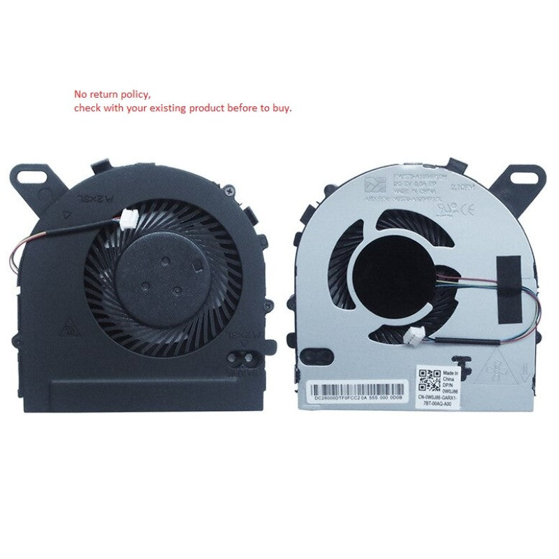 Fan For Dell Inspiron 15-7000, 15-7560, 15-7572, 14-5468 Vostro 5468, 5568, V5468, V5568, 14-7472 P74G, 15-5568 CPU Cooling Fan Cooler