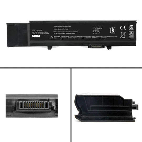 Dell 7FJ92 Battery For Vostro 3400 3500 3700 P/N Y5XF9 CYDWV Y5XF9 7FJ92 4JK6R 04D3C 312-0997 312-0998 004D3C 004GN0G 04GN0G 04JK6R 07FJ92 0TXWRR CYDWV TXWRR TY3P4 312-0997 312-0998 Series Laptop's.