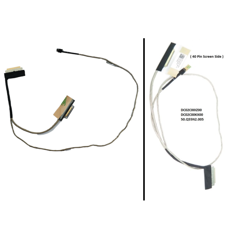 Display Cable For Acer Aspire A715-41G A715-42G A715-74G A715-75G Nitro AN715-51 CN315-71 CN315-71P 50.Q55N2.004 DC02003I900, DC02C00IZ00, DC02C00KX00 LCD LED LVDS Flex Video Screen Cable (30pin)