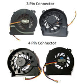 Fan For HP 250, 450, 455, 1000, 2000, 2000-2A, 2000-2B, 2000-2C, 2000Z, CQ42, CQ45 CPU Cooling Fan Cooler ( 3/4-Pin )