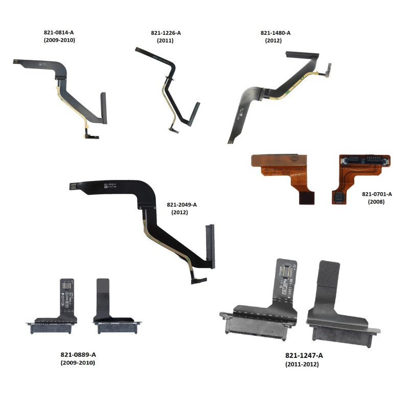 HDD Hard Drive CD DVD Optical Drive SATA ODD Flex Cable For Apple Macbook Pro 13 inch A1278