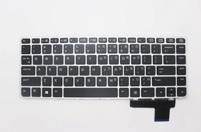 Laptop Keyboard for HP EliteBook Folio 9480M 9470M 9470M Series (With Backlit) P/N-702843-001 Laptop Keyboard Replacement Key