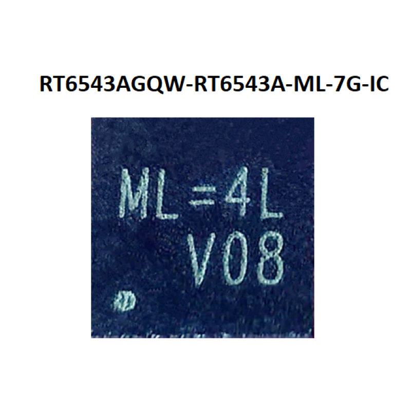 RT6543AGQW RT6543A ( ML=** ) IC