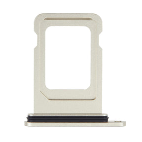 Replacement For iPhone 15 15 Plus Single Sim Card Tray-Yellow
