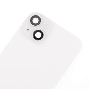 Replacement For iPhone 15 Back Cover Glass With Back Panel Frame-Green