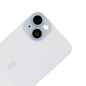 Replacement For iPhone 15 Plus Back Glass Panel With Magsafe Magnet-Blue