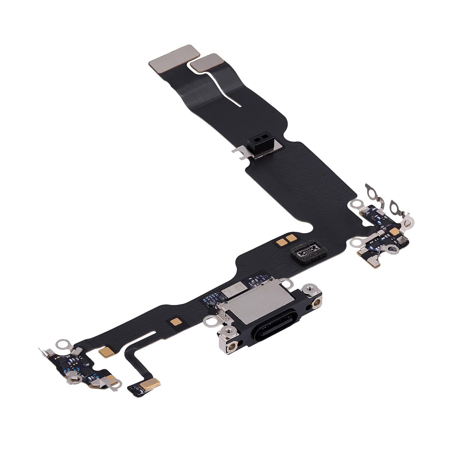 Replacement For iPhone 15 Plus Charging Port Flex Cable-Black