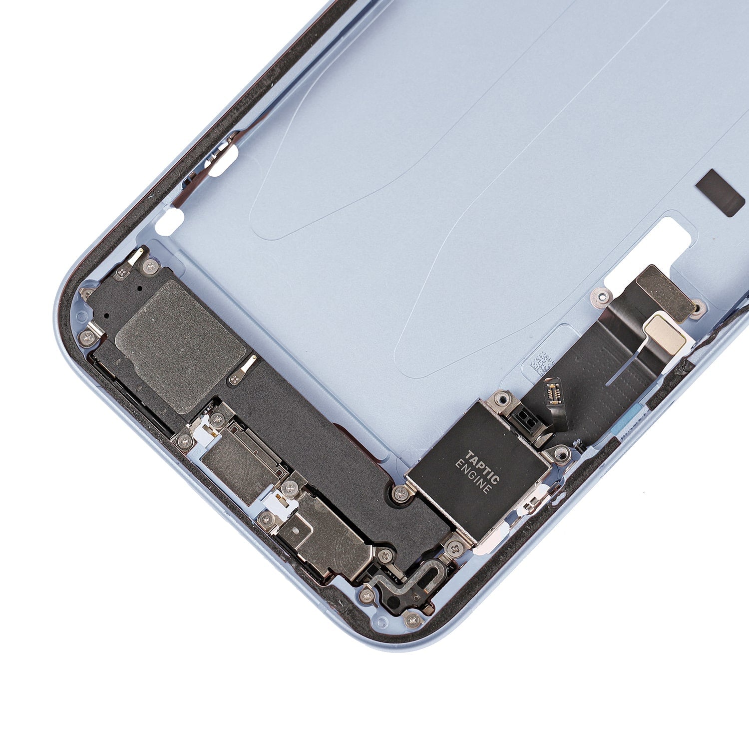 Replacement For iPhone 15 Plus Mid-Housing Frame Assembly-Blue