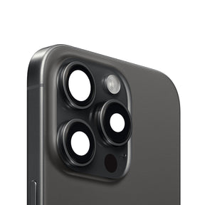 Replacement For iPhone 15 Pro Back Cover Full Assembly-Black Titanium