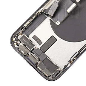 Replacement For iPhone 15 Pro Back Cover Full Assembly-Black Titanium