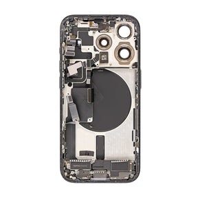 Replacement For iPhone 15 Pro Back Cover Full Assembly-White Titanium