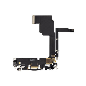 Replacement For iPhone 15 Pro Charging Port Flex Cable-Black Titanium
