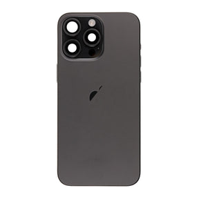 Replacement For iPhone 15 Pro Max Back Cover Full Assembly-Black Titanium 1