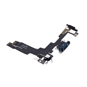 Replacement for iPhone 14 USB Charging Flex Cable - Midnight
