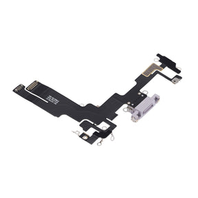 Replacement for iPhone 14 USB Charging Flex Cable - Purple