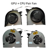 Fan For Lenovo Legion 81LE, Y7000P, Y530P, Y540P, Y545 CPU & GPU Cooling Fan Cooler pair fan