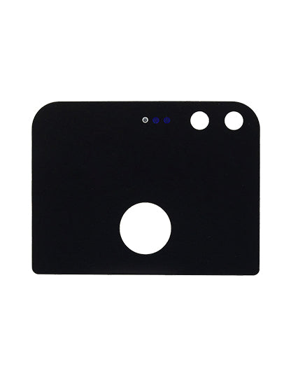 Replacement Back Glass Compatible For Google Pixel (Black)