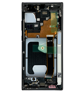 OLED Assembly With Frame Compatible For Samsung Galaxy Note 20 Ultra 5G (Blemish: Grade B) (Mystic Black)