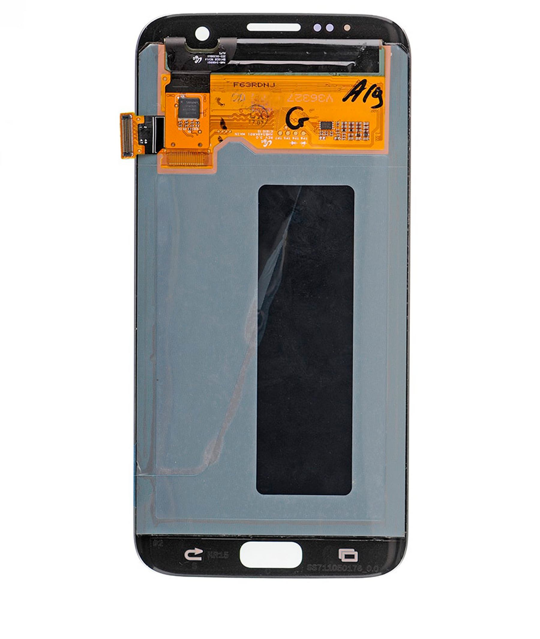 Replacement OLED Assembly Without Frame Compatible For Samsung Galaxy S7 Edge (All Models) (Blemish: Grade B) (Silver)