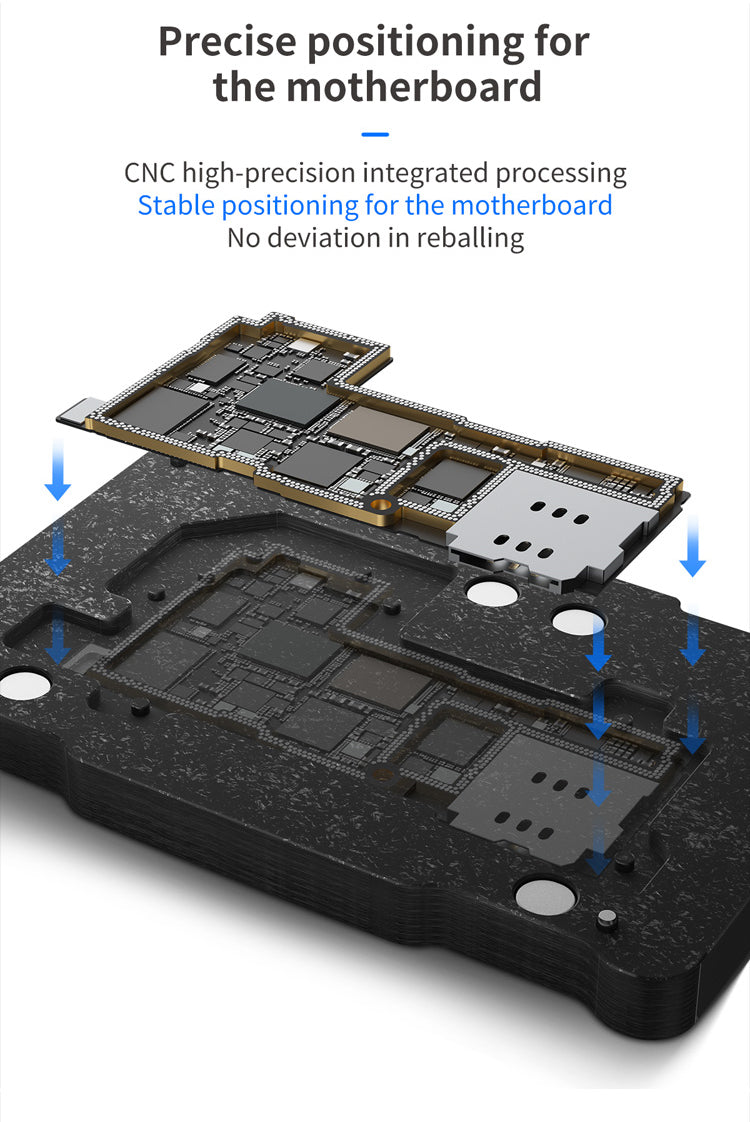 Middle Frame Reballing Platform Compatible For iPhone 13 / 13 Mini / 13 Pro / 13 Pro Max (Qianli)