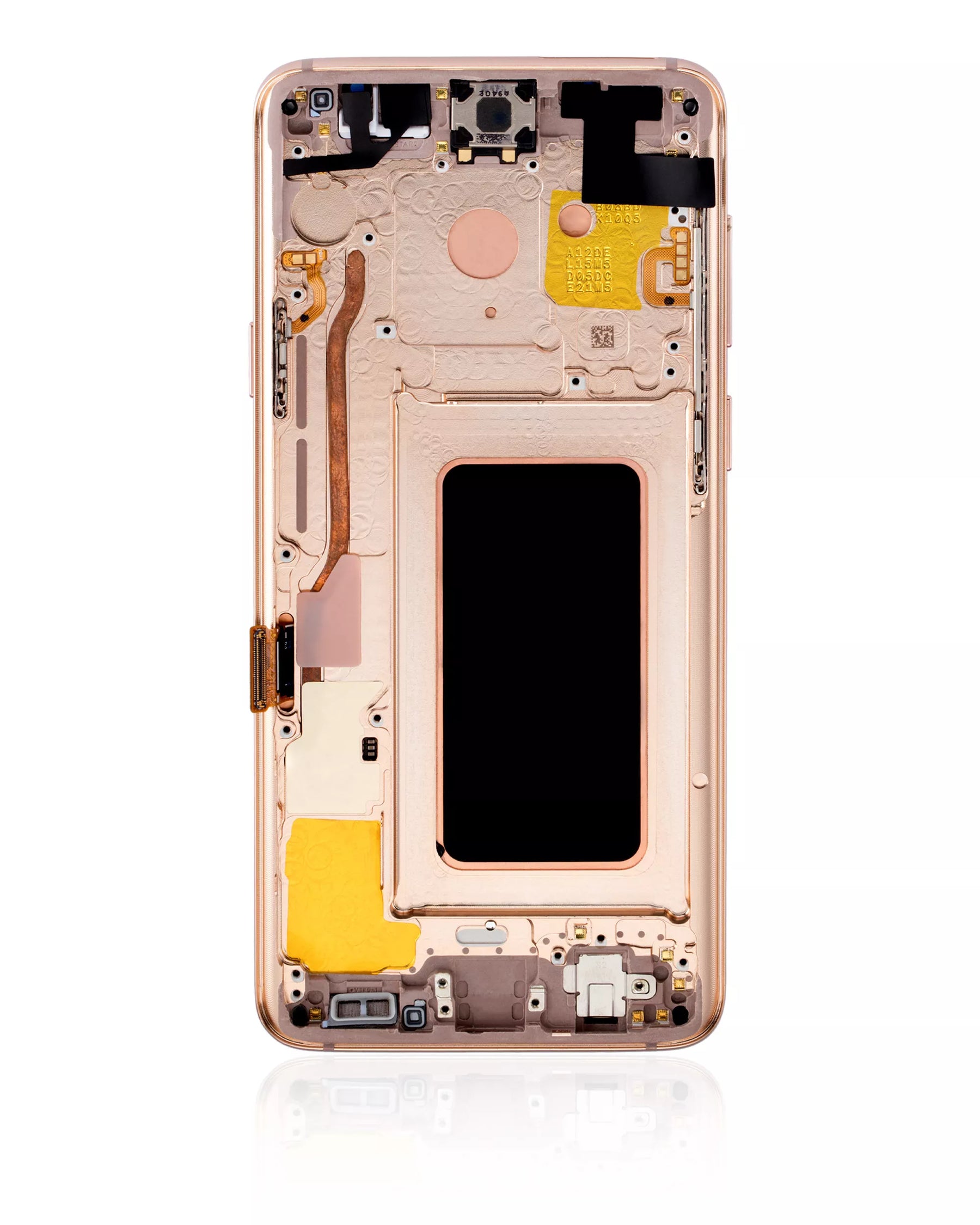 Replacement OLED Assembly With Frame Compatible For Samsung Galaxy S9 Plus (Service Pack) (Sunrise Gold)