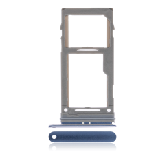 Replacement Dual Sim Drawer Compatible For Samsung Galaxy S9 / S9 Plus (Coral Blue)