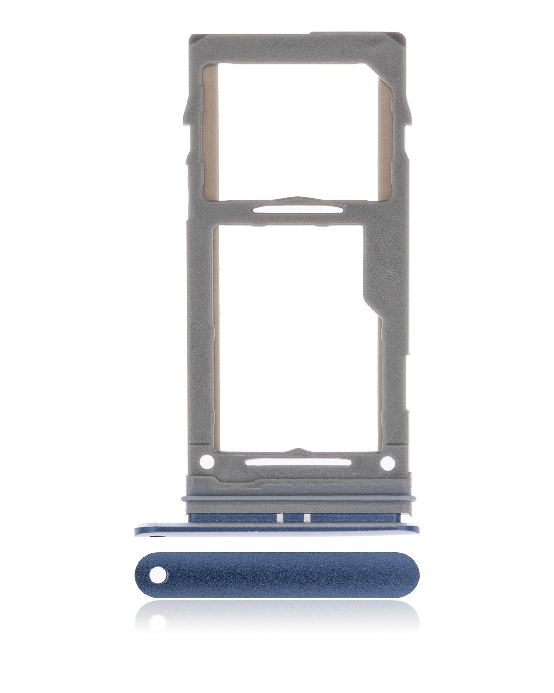 Replacement Single Sim Card Tray Compatible For Samsung Galaxy S9 / S9 Plus (Coral Blue)