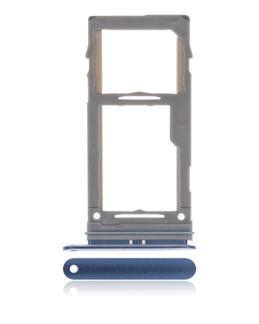 Replacement Single Sim Card Tray Compatible For Samsung Galaxy S9 / S9 Plus (Coral Blue)