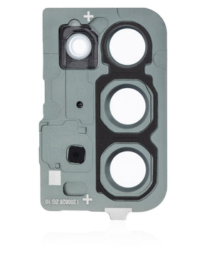 Replacement Back Camera Lens With Cover Bezel Ring Compatible For Samsung Galaxy Note 20 5G (Mystic Green)
