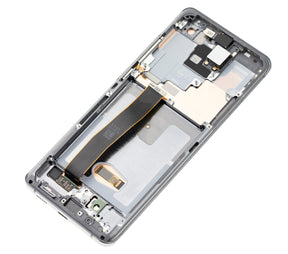 OLED Assembly With Frame Compatible For Samsung Galaxy S20 Ultra 5G  Replacement (Refurbished) (Cosmic Gray)