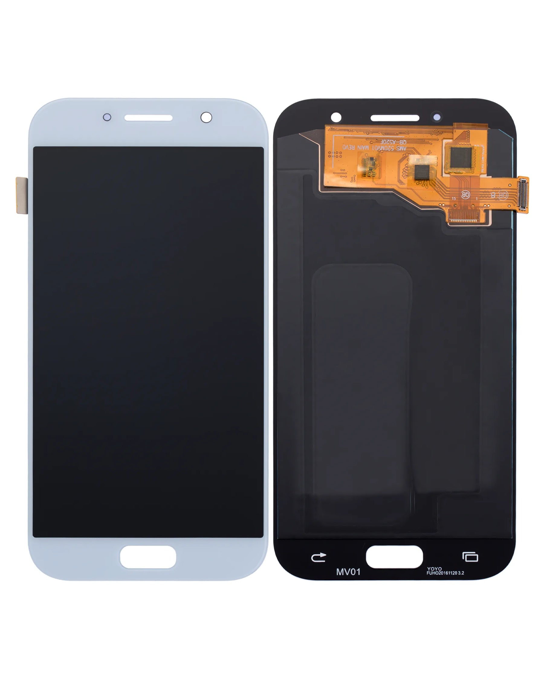 OLED Assembly Without Frame Compatible For Samsung Galaxy A5 (A520 / 2017) (Aftermarket Plus) (Blue Mist)