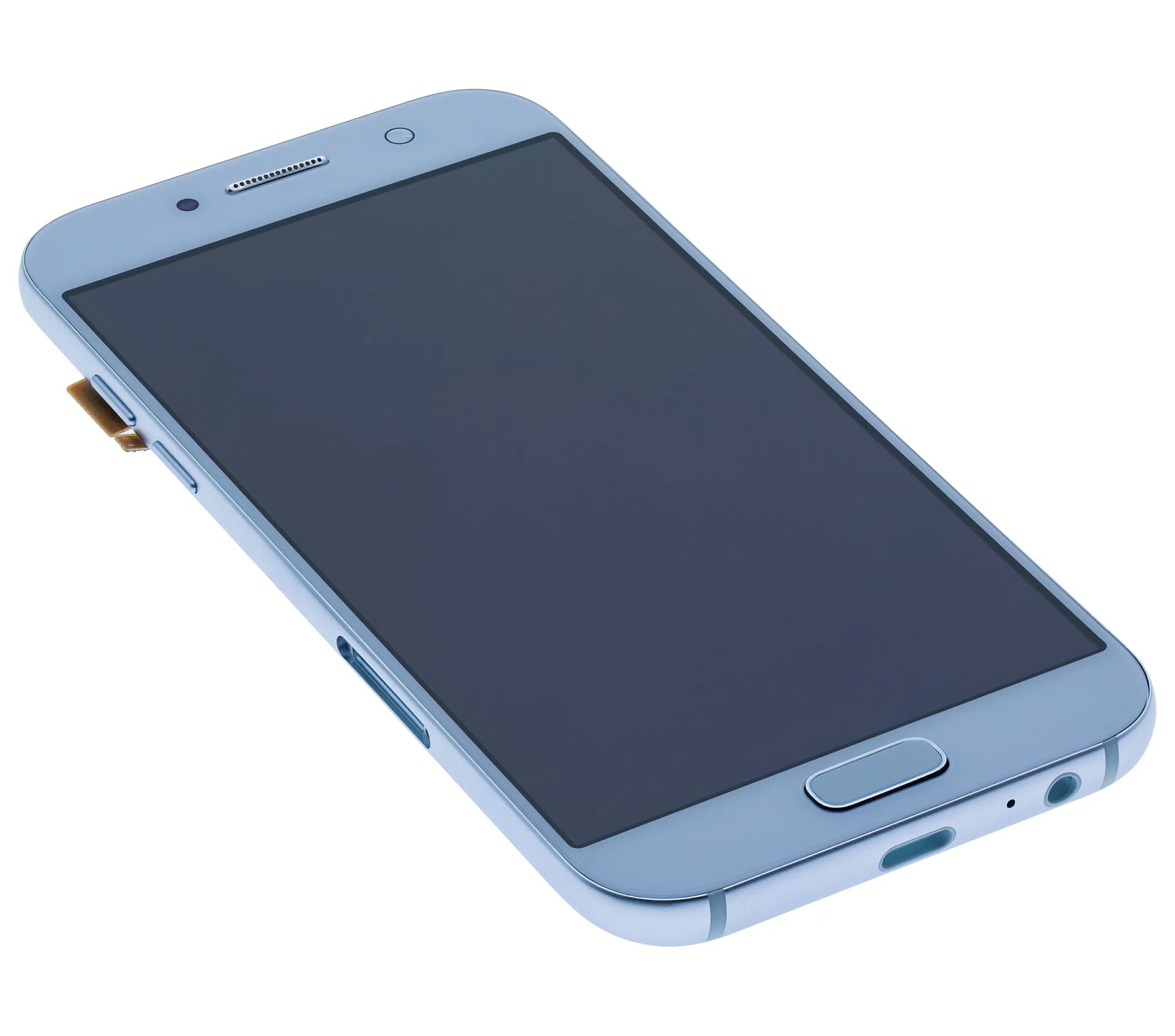 OLED Assembly With Frame Compatible For Samsung A5 (A520 / 2017) (Aftermarket Plus) (Blue Mist)