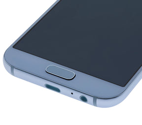 OLED Assembly With Frame Compatible For Samsung A5 (A520 / 2017) (Aftermarket Plus) (Blue Mist)