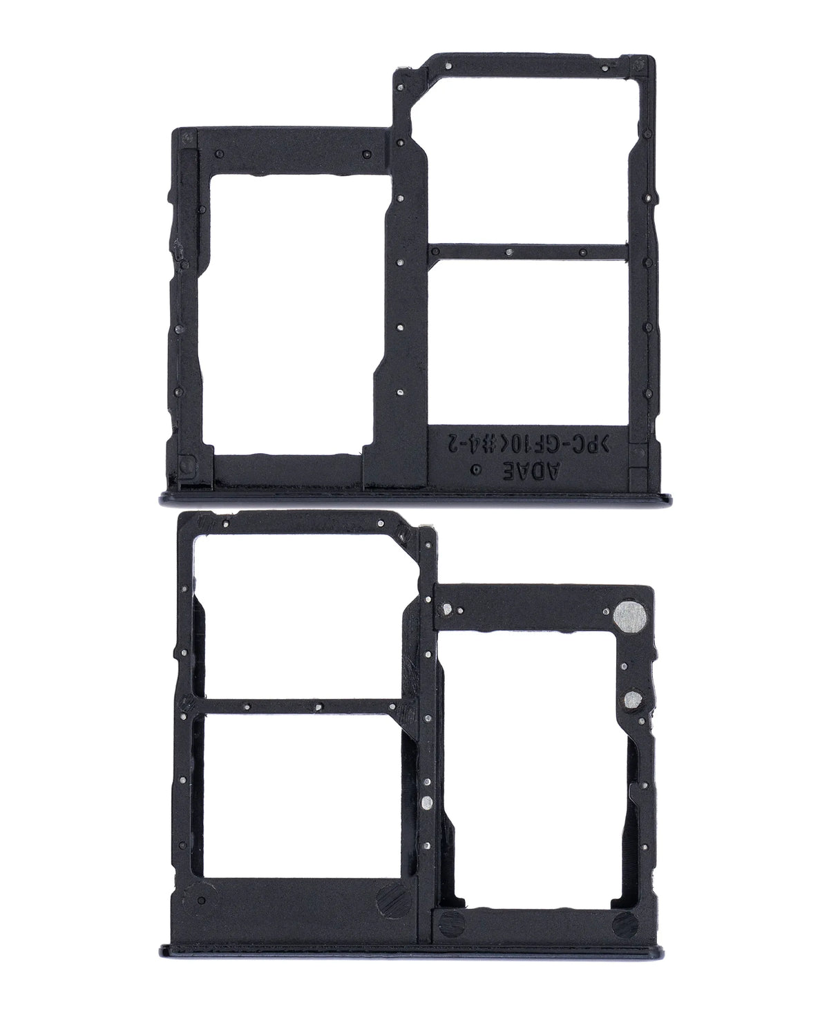 Dual Sim Card Tray Compatible For Samsung Galaxy A41 (A415 / 2020) (Prism Crush Black)