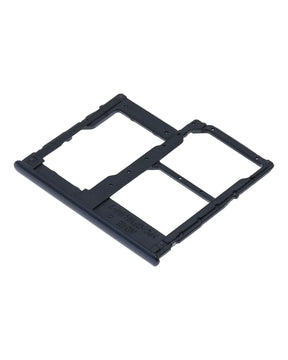 Dual Sim Card Tray Compatible For Samsung Galaxy A41 (A415 / 2020) (Prism Crush Black)