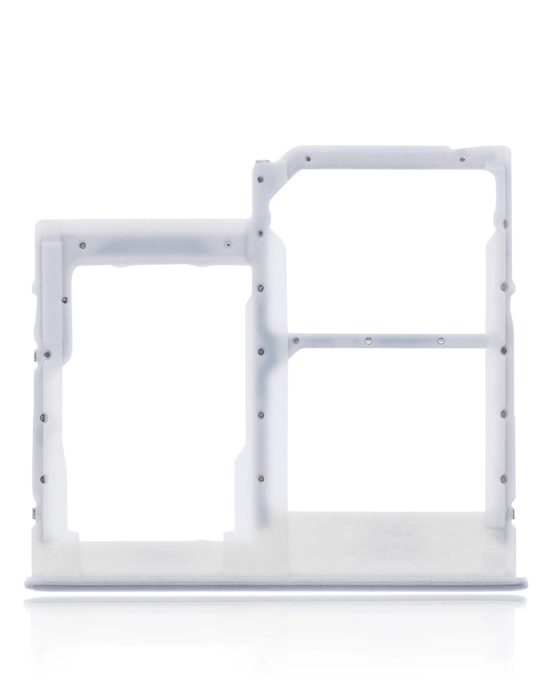 Dual Sim Card Tray Compatible For Samsung Galaxy A41 (A415 / 2020) (Prism Crush Silver)