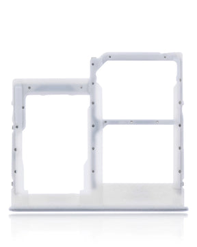 Dual Sim Card Tray Compatible For Samsung Galaxy A41 (A415 / 2020) (Prism Crush Silver)