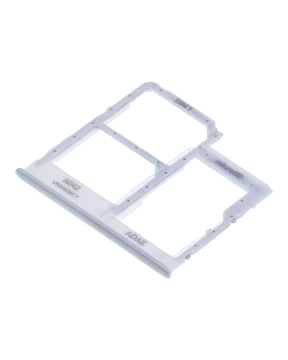 Dual Sim Card Tray Compatible For Samsung Galaxy A41 (A415 / 2020) (Prism Crush Silver)