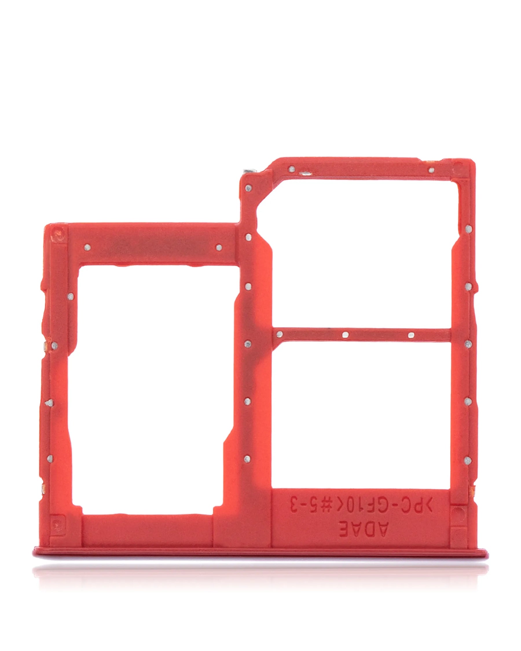 Dual Sim Card Tray Compatible For Samsung Galaxy A41 (A415 / 2020) (Prism Crush Red)