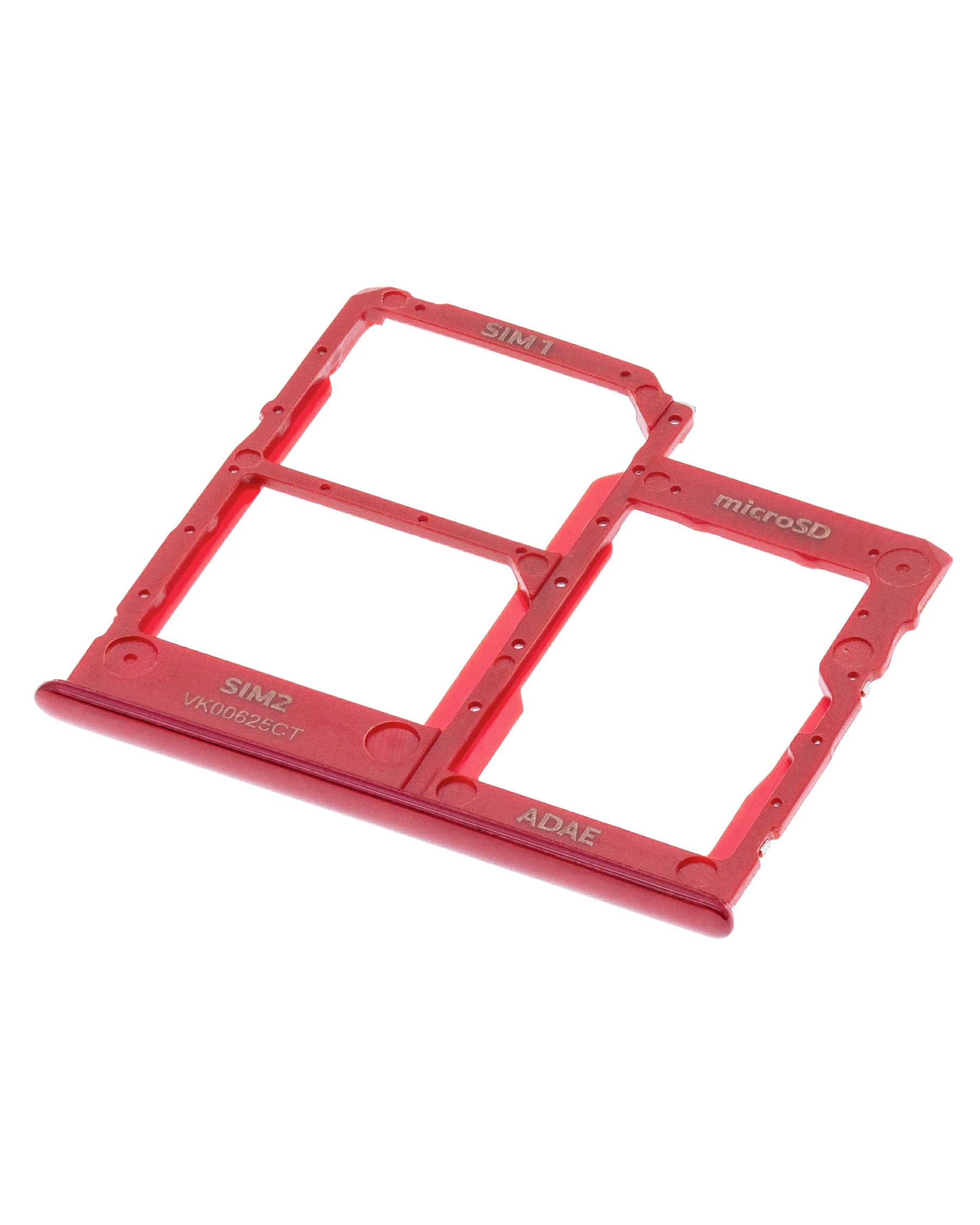 Dual Sim Card Tray Compatible For Samsung Galaxy A41 (A415 / 2020) (Prism Crush Red)