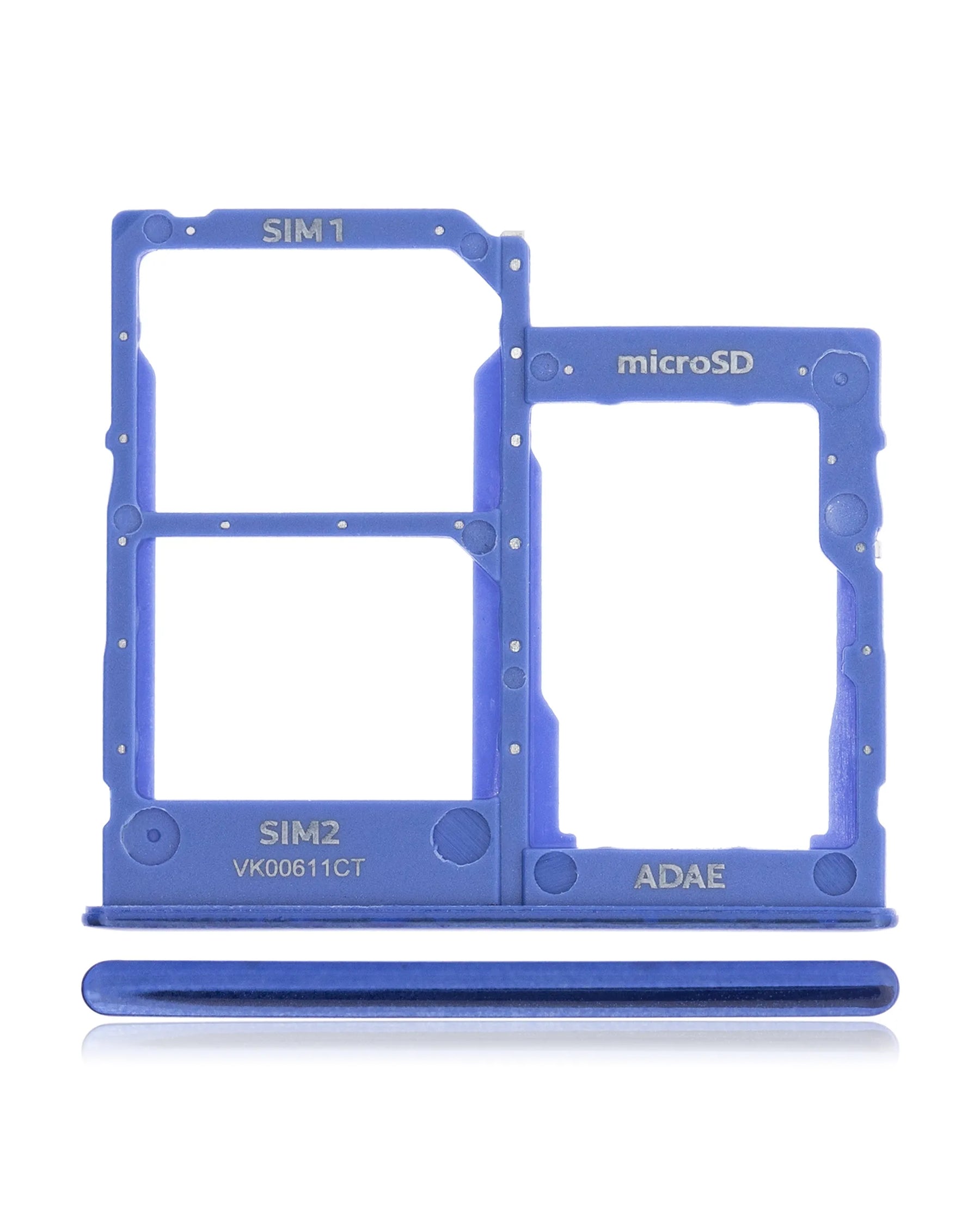 Dual Sim Card Tray Compatible For Samsung Galaxy A41 (A415 / 2020) (Prism Crush Blue)