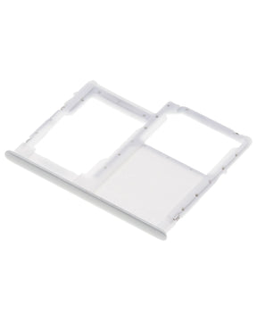 Single Sim Card Tray Compatible For Samsung Galaxy A41 (A415 / 2020) (Prism Crush Silver)
